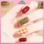 MYPANDA 5 Chiếc Móng Tay Nghệ Thuật Lót Bàn Chải Kích Thước Tranh Bút Thiết Kế Móng Tay 4 / 8 / 12 / 20 / 25mm Dụng Cụ Vẽ Cho Đường Dài Chi Tiết Mỏng Bút Làm Móng Tay.