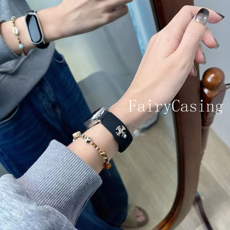 Dây đeo silicon mới cho Xiaomi Mi Band 10 9 8 7 Pro Phụ kiện vòng tay có thể thay thế cho mi Band 9 8 Dây đeo cổ tay hoạt động