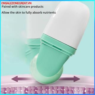 Ons Con lăn đá hai đầu cho mặt bọng mắt Đau nửa đầu Giảm đau và chấn thương nhỏ Mặt trị liệu lạnh Con lăn Massage Chăm sóc da tại