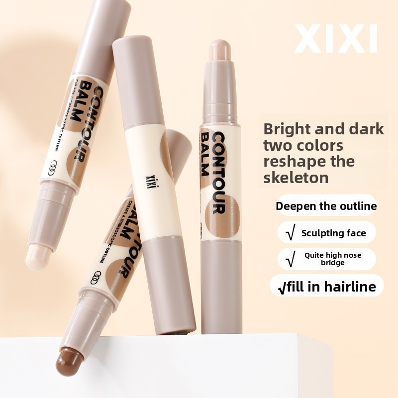 XIXI D605 Thanh Tạo Khối 2 Đầu, Contour & Highlight, Che Khuyết Điểm, Tạo Khối Tự Nhiên