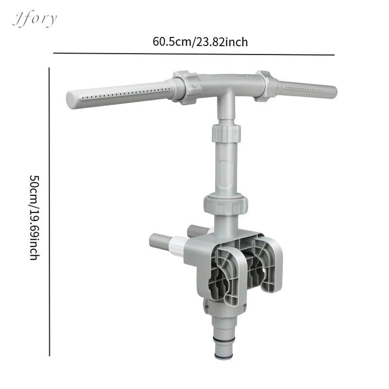Máy Phun Nước Bể Bơi Ngoài Trời JFORY - Đầu Phun Đôi Điều Chỉnh Được, Làm Mát Hiệu Quả