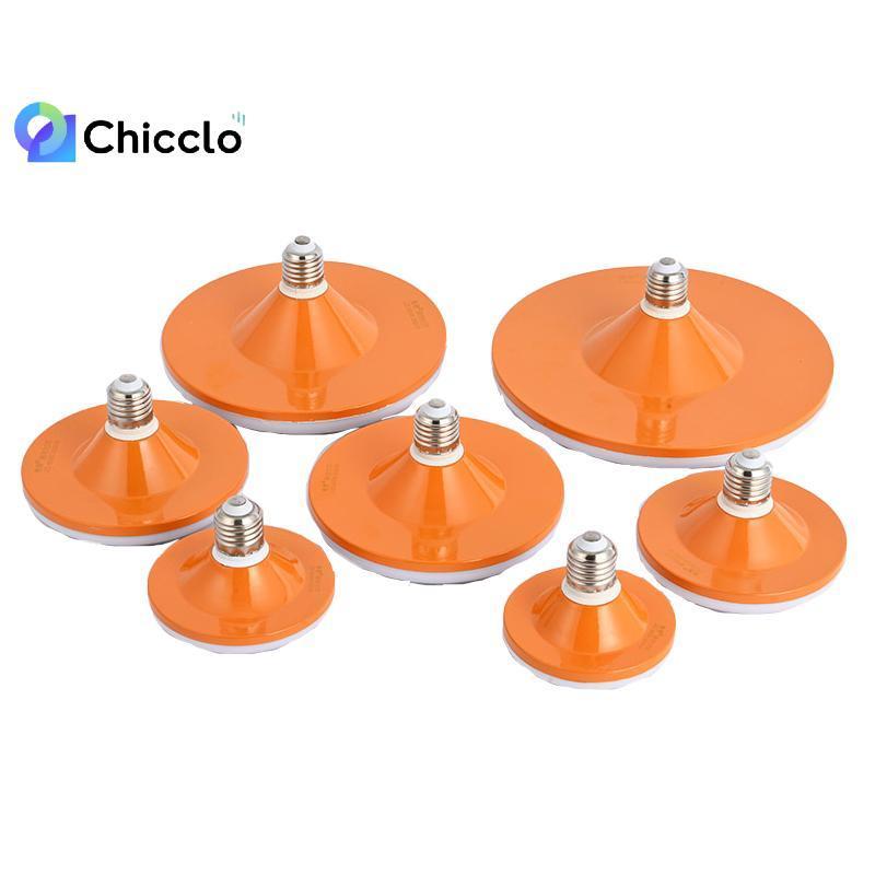 [chiccloset0] Bóng LED siêu sáng 12W 15W 20W 30W 50W 220V UFO trắng ấm dùng trong nhà, bàn, nhà để xe