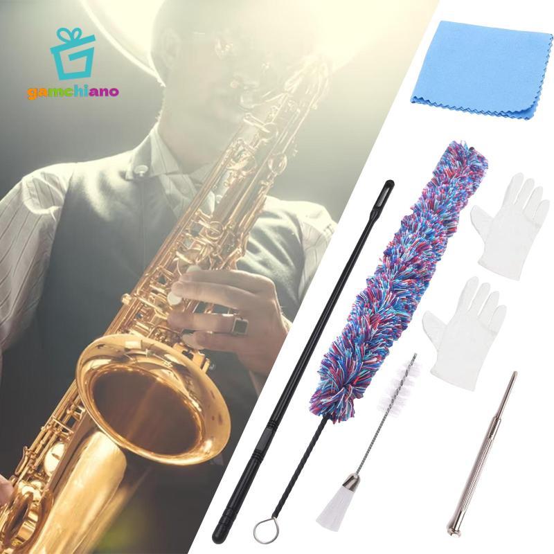Bộ Dụng Cụ Làm Sạch Clarinet Cotton Mềm Cho kèn Sáo Gió Dụng Cụ Phụ Kiện Thiết Thực Nhẹ Tiện Lợi Bền Đẹp