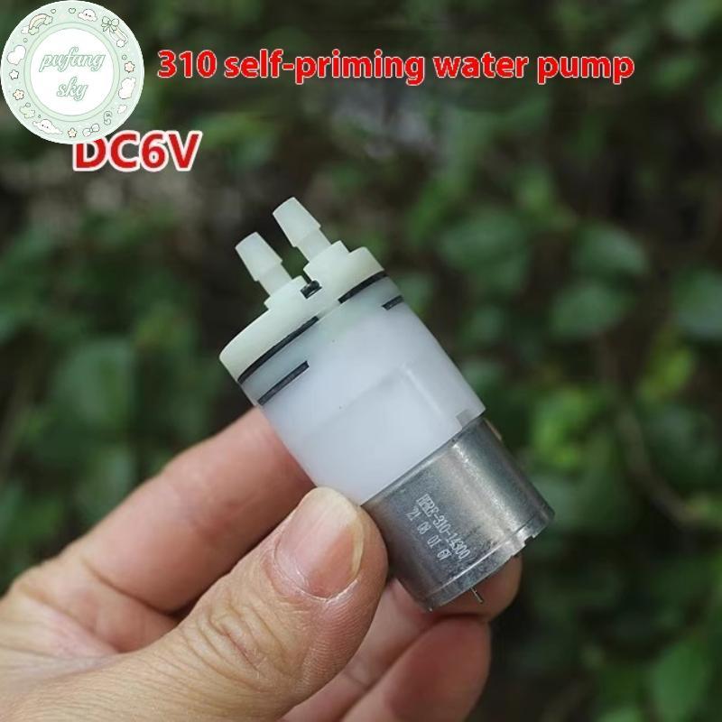PUSKY 1 Cái DC 3.7V 5V 6V Micro Tự mồi Hút Máy Bơm Nước Động Cơ Mini 310 Màng Nhỏ Máy Bơm Nước Không Khí DIY Phụ Kiện VN