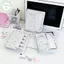 PUSKY Hoạt Hình 4 Lưới Thần Tượng Thẻ Ảnh Gian Hàng Album Cho 40 Chiếc 2x6 Inch Dải Ảnh Đánh Dấu Trang 20 Chiếc 4x6 4R Giá Đỡ Ảnh VN