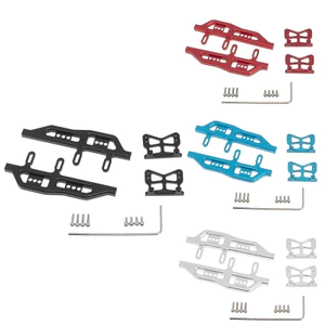 Nhôm Rock Thanh Trượt Bàn Đạp Bên Cho 1 / 24 RC Bánh Xích SCX24 90081 C10 Khung Xe Phụ Kiện