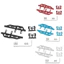 Nhôm Rock Thanh Trượt Bàn Đạp Bên Cho 1 / 24 RC Bánh Xích SCX24 90081 C10 Khung Xe Phụ Kiện
