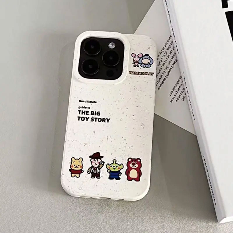 Ốp Gấu Toy Story Môi Trường Cho iPhone 11-17 Pro Max