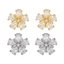 Phụ kiện kẹp tai Yoo Zircons hình hoa anh đào để phát biểu thời trang