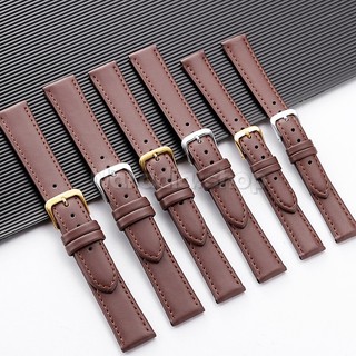8-24mm Full Size Da PU Dây Đeo Đồng Hồ Cho Doanh Nghiệp Họa Tiết Trơn Dây Đeo Đồng Hồ Nam Nữ Thay Thế Đồng Hồ Vòng Tay Dây Đeo Tay