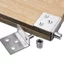 Bản Lề Cửa Với Móng Tay Hỗ Trợ Laminate Kết Nối Mã Góc Cố Định Ẩn Cửa Tủ Bản Lề Trên Dưới Cửa Gỗ Bản Lề Bản Lề BJB8