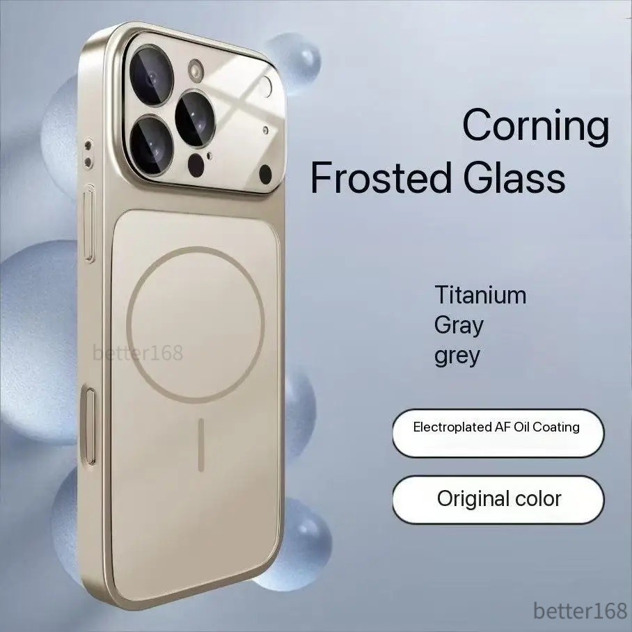 Vỏ điện Thoại Nam Châm Với Khung Nhìn Kính Lớn Chống Sốc & Chống Rơi Phù Hợp Với IPhone 17 / 16 / 15 / 14 / 13 Pro Max