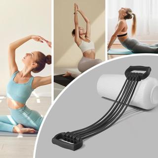 Stretching Bands Back Puller Bands with Handle Adjustable Gym Accessories Multifunctional Non-slip Fitness jinnervn