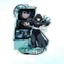SQ11 Demon Slayer Kanroji Mitsuri Đứng Tấm Tokitou Muichirou Acrylic Đứng Ký Anime Trang Trí