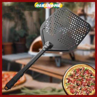 [Còn hàng] Xẻng Pizza Nhôm OAKANDME, có tay cầm dài Thìa mái chèo Pizza lớn, Dụng cụ làm bánh 12 / 14 inch có thể tháo rời Vỏ quay Pizza