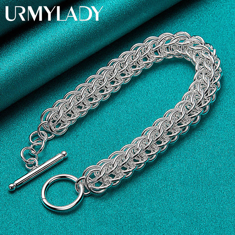 URMYLADY Vòng Tay Bạc 925 Phù Hợp Thời Trang Tiệc Cưới