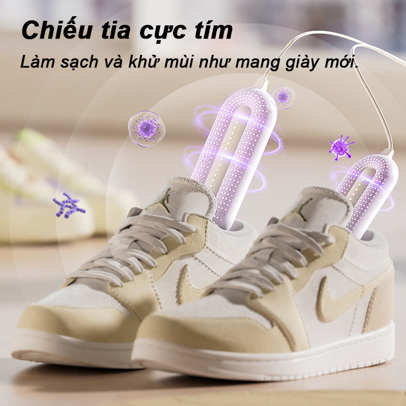 Máy Sấy Giày Sấy Khô Nhanh, Khử Mùi & Hút Ẩm Hiệu Quả, Thiết Bị Làm Khô Và Khử Mùi Giày Tại Nhà