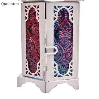 Queenten 1 Chiếc Vintage Kim Loại Rỗng Nến Giá Đỡ Pha Lê Chân Nến Đèn Lồng QT