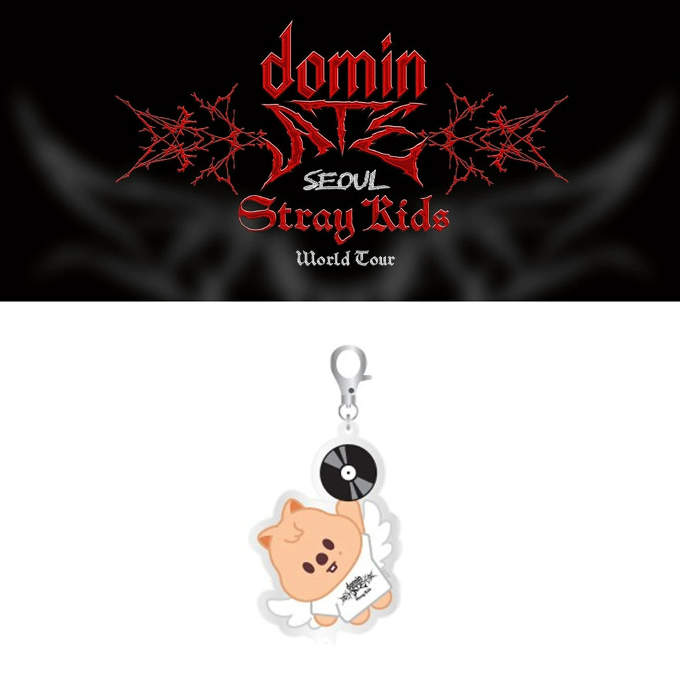 New SKZOO Stray Kids Keychain Cartoon Acrylic Keychain Double sided Pendant, Backpack Accessories Accessories