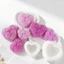 Cc Khuôn Silicon Hình Trái Tim Linh Hoạt Dễ Dàng Phát Hành Thiết Kế Cho Xà Phòng Chocolate Craft