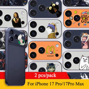 Dành Cho iPhone 17 Pro / 17 Pro Max In Nghệ Thuật Ngộ nghĩnh Mềm Máy Ảnh Mờ Giấy Dán Phim / Bảo Vệ Camera Chống Trầy Xước