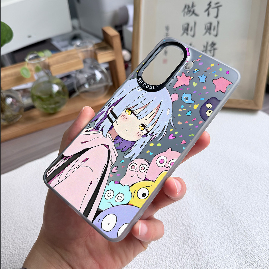 Ốp Điện Thoại Bocchi the Rock Micro Matte Cho Redmi Turbo 4 Pro Note 15 Pro / 14 / 13 Mi 17 Pro Max 15T 14T K90 Pro Max Xiaomi 15 14 Vỏ Redmi Siêu Chống Sốc