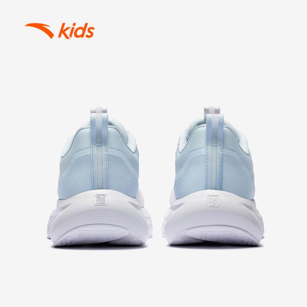 Giày Chạy Thể Thao Bé gái ANTA Kids A226A5503. Đế Giày Êm Nhẹ Giảm Chấn, Khóa Xoay Tiện Lợi, Thoáng Khí