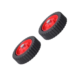 Bánh xe cắt cỏ 120mm Bánh xe lăn để điều khiển tốt hơn trên tông đơ sân vườn