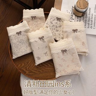 Quần lót nữ thoáng khí kháng khuẩn - 5 chiếc mát mẻ và thoải mái