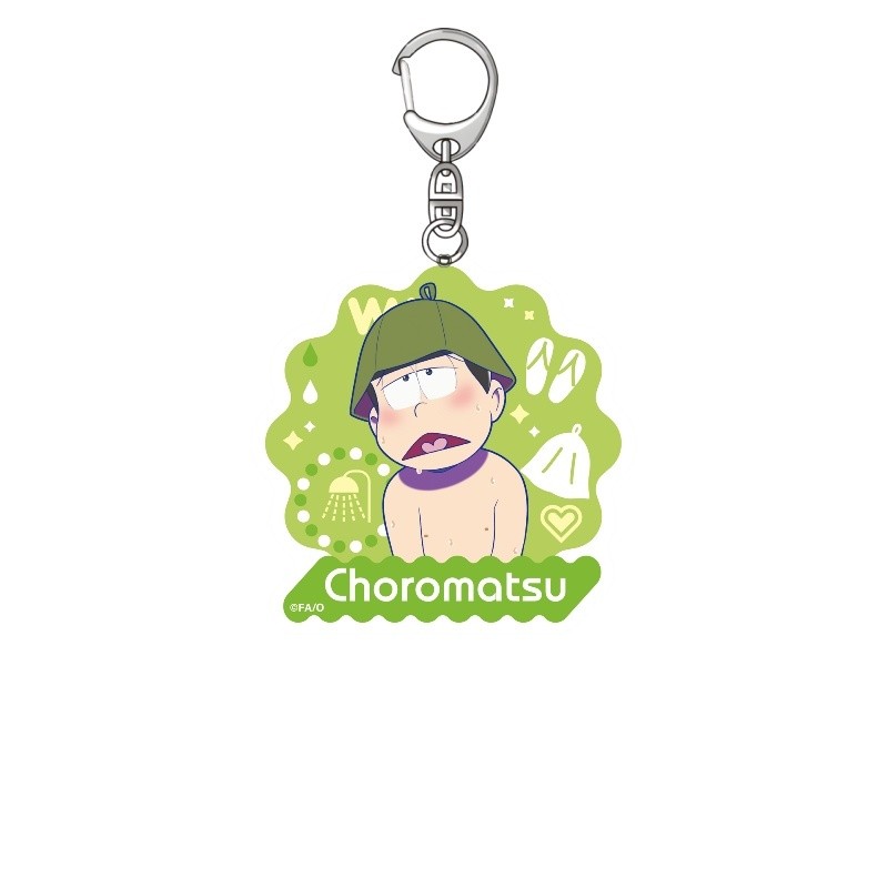 Anime Osomatsu-san Keychains Cartoon Figure Key Chain Ring Bag Jewelry