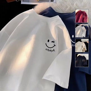 Áo thun vải chống nhăn, họa tiết vui nhộn phong cách unisex cho mùa hè
