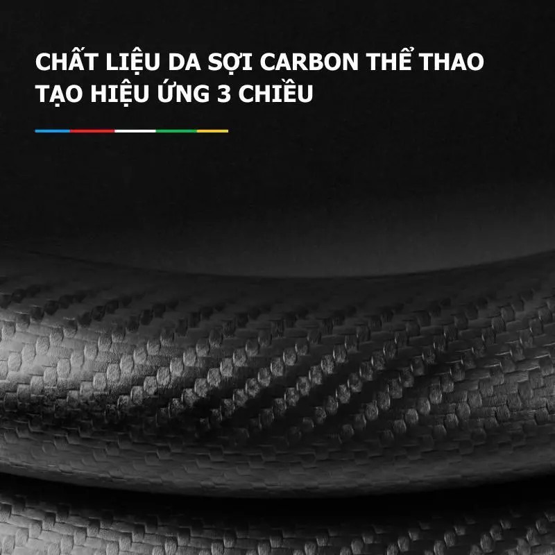 Bọc Vô Lăng Da Nappa Cao Cấp Thiết Kế 3D Thoáng Khí Chống Trượt, Phù Hợp Nhiều Dòng Xe Mitsubishi, Hyundai, KIA