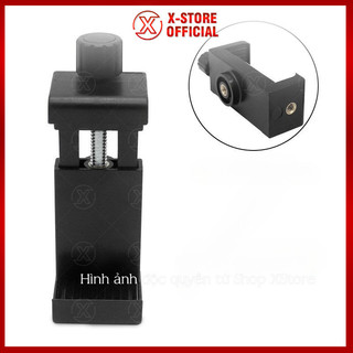 Đầu kẹp điện thoại VÍT XOÁY cho livestream, ngàm kẹp chống rung, giữ máy chắc chắn, xoay 360 độ - KDT