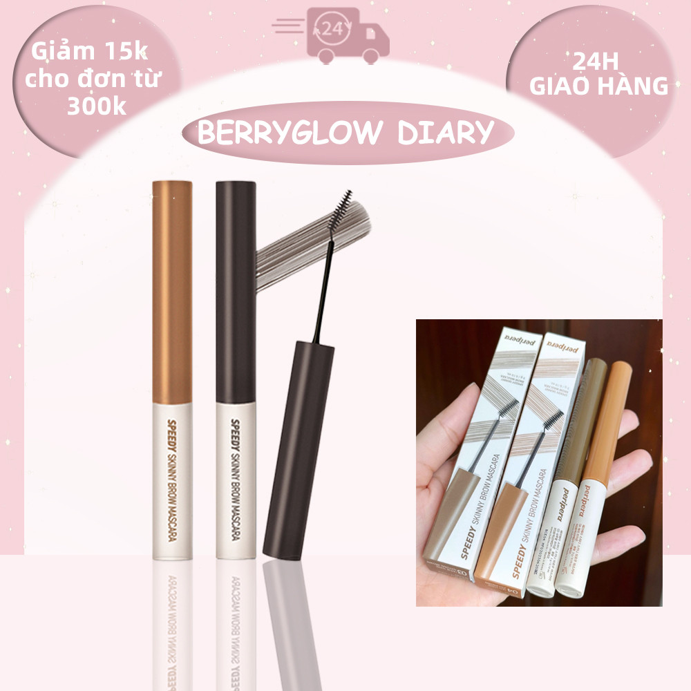 Mascara lông mày Peripera Chính Hãng Chống Nước , Bền Màu