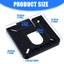 SUIT Marine Boat Seat Đĩa xoay Câu cá Ngắt kết nối nhanh Ghế gắn ghế xoay