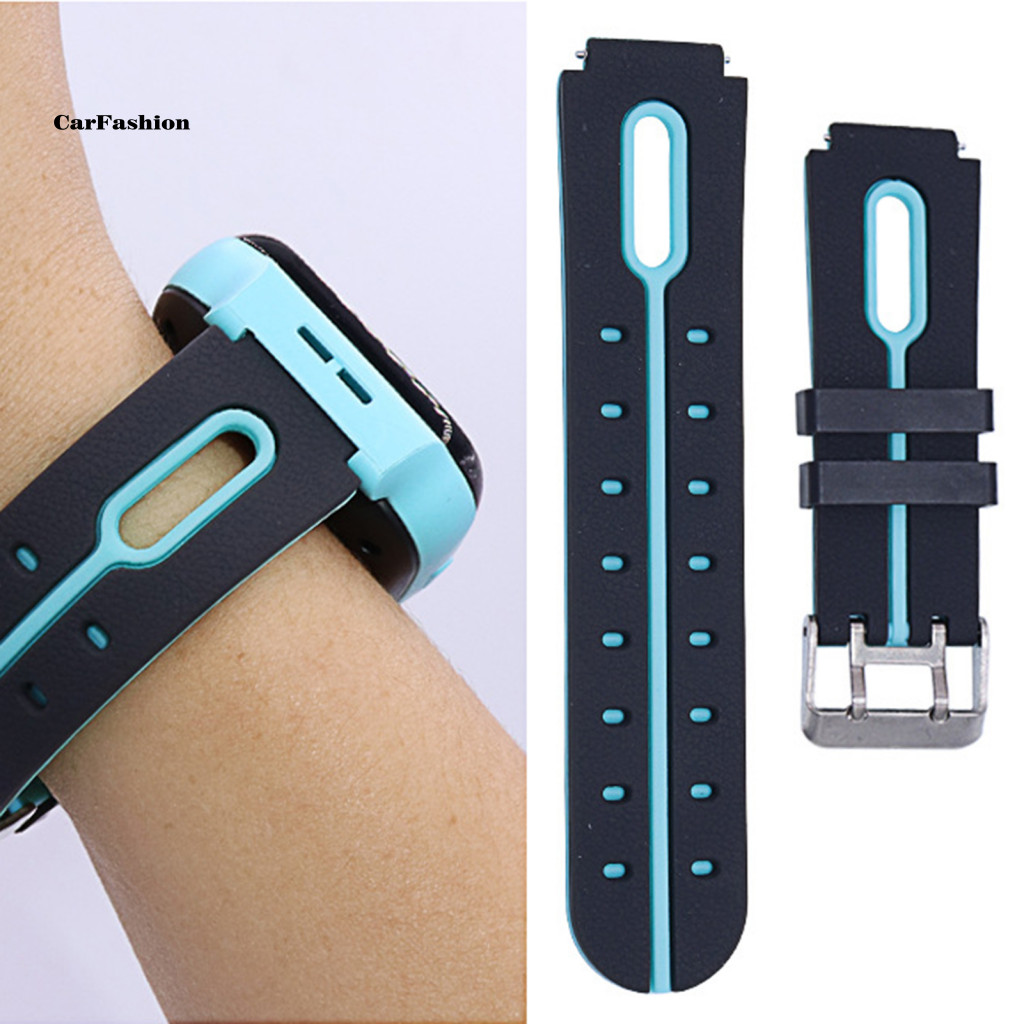 < CarFashion > Dây đeo đồng hồ silicon mềm đa năng 16mm thay thế dây đeo cổ tay cho trẻ em