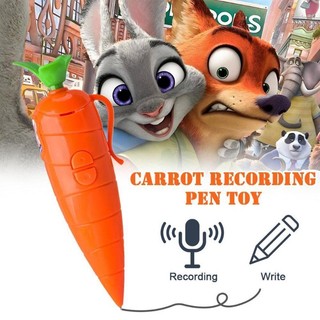 Zootopia Judy Cà Rốt Bút Chì Ghi Âm Chức Năng Hành Động Cà Rốt Quà Tặng Trẻ Em