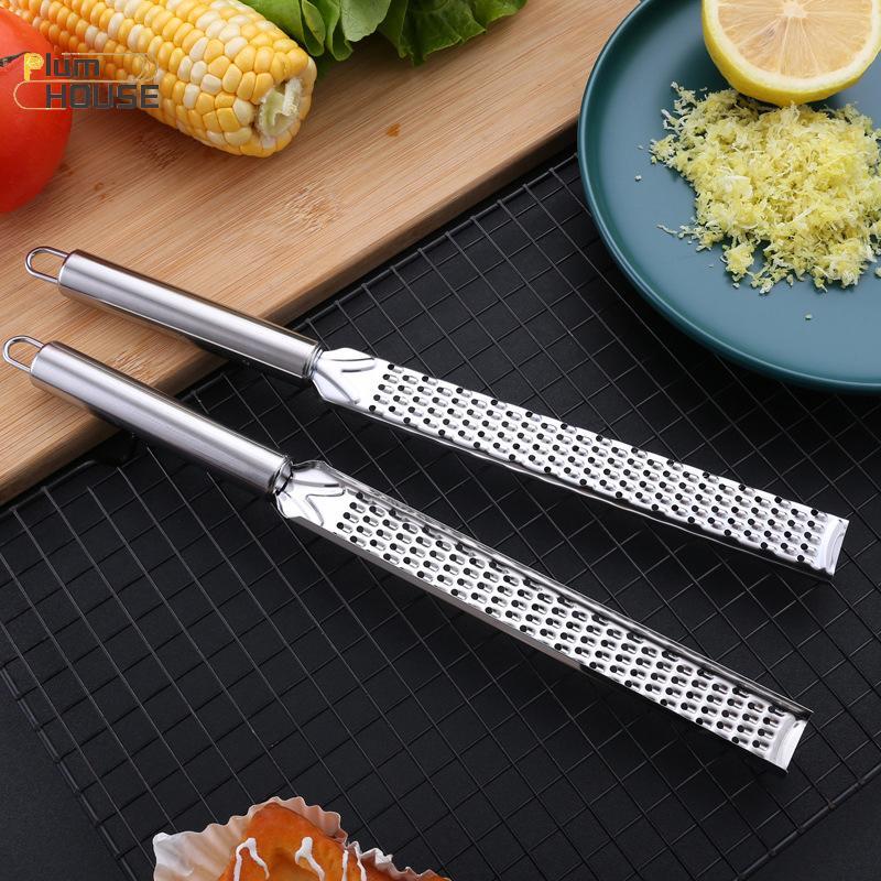 PlumHOUSE Hình Chữ Nhật Đa Năng Chanh Cam quýt Dụng Cụ gọt vỏ Trái Cây Gừng Tỏi Sô Cô La Xay Phô Mai Thép Không Gỉ Dụng Cụ Nhà Bếp VN