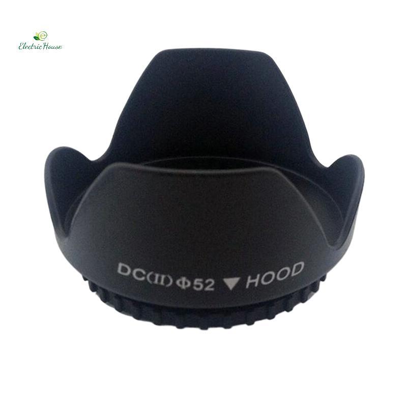 [Nhà Điện] 1 Cái Cho Nikon Sony DSLR SLR Camera Lente Protector Shade Camera Lens Hood 49 / 52 / 55 / 58 / 62 / 67 / 72 / 77 / 82mm mới