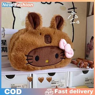 Kawaii Hello Kitty bút chì sang trọng trường hợp-công suất lớn phim hoạt hình trang điểm & văn phòng phẩm Túi
