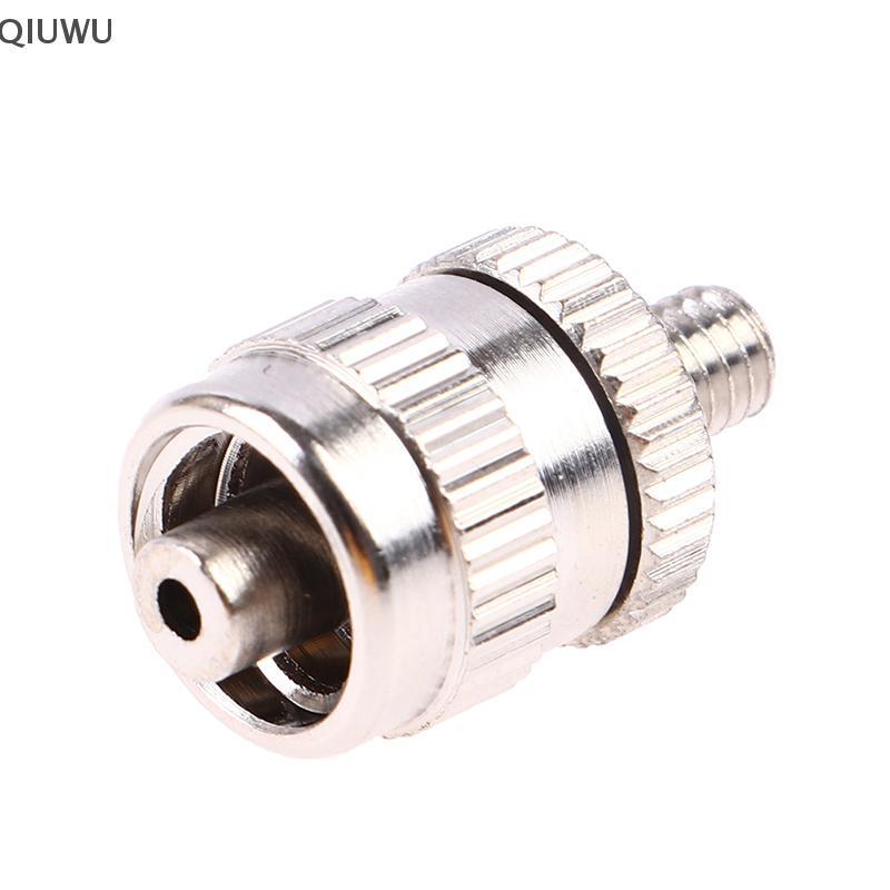 QIUWU M4 M5 M6 M8 Vít Ren Mạ Đồng Kim Loại Luer Lo Adapter.