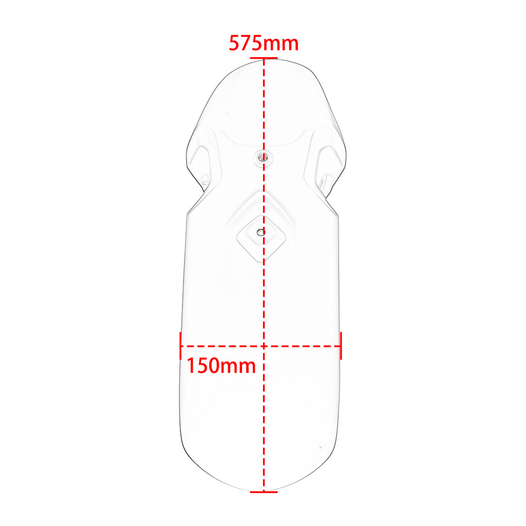 FENDER Xe Máy Bánh Trước Chắn Bùn Chắn Bùn Bắn Bùn Bảo Vệ Dành Cho Xe Yamaha MT-07 MT07 2018-2023