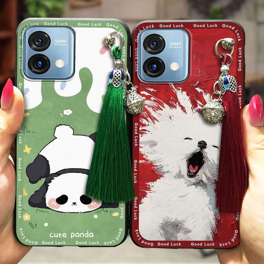 Ốp Điện Thoại Tua Rua Chuông Cho MOTO G Stylus 5G 2023, Bọc Toàn Bộ, Hoạt Hình Graffiti, TPU, Chống Nước, Chống Sốc, Chống Va Đập, Vỏ Mềm