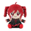 YT4 Kasane teto Plushie Chibi Ngồi Phong Cách Cotton Búp Bê Anime Sang Trọng Túi Charm