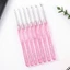 YOI DIY Crafting Hook Bộ tay cầm cao su màu hồng Kích thước khác nhau Sáng tạo