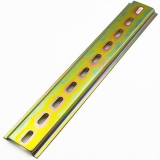 (Freeship) Thanh ray Sắt mạ cài Aptomat kích thước nhỏ 8 - 10-15-20-25-30 cm, Hàng nhập khẩu chống oxi hóa  ̣(Din rail)