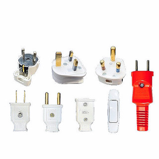 (Freeship) Phích cắm điện LIOA, 2 chân, 3 chân, chân tròn - EU204 - EU205