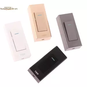TRTR 1Pc 1 Gang 2 Chiều Bề Mặt Gắn Công Tắc Dây Treo Lắp Đặt Đầu Giường Bật / Tắt Bảng Điều Khiển Đèn Tường Công Tắc VN