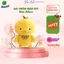Gấu bông gà tròn 40cm, Gà đeo nơ màu vàng xinh xắn dễ thương