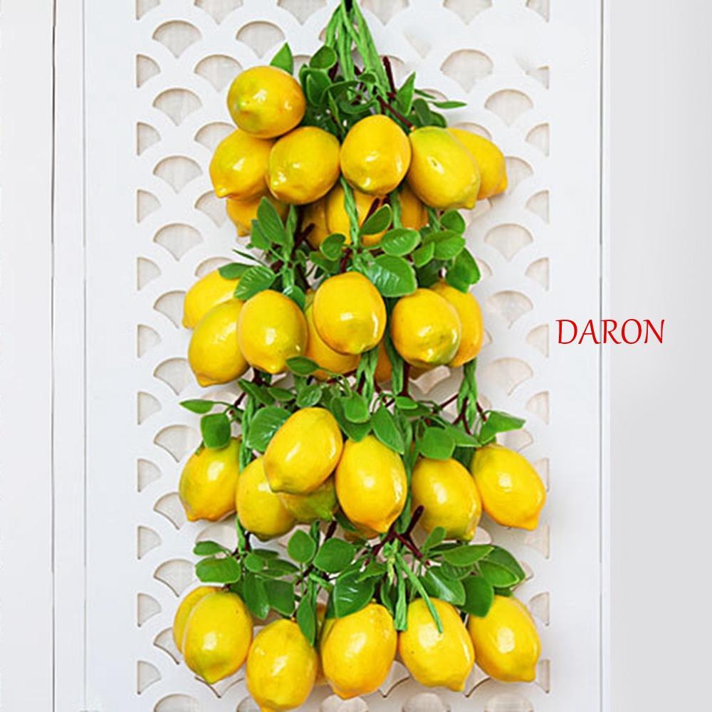 Thực vật trái cây nhân tạo DARON 1pc Trang trí bọt nhà bằng nhựa Rau giả